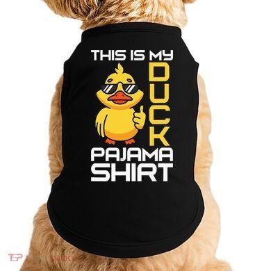 This Is My Duck Pajama Rubber Ducks Slumber Doggie Tank