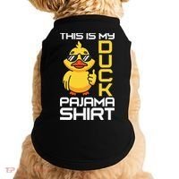 This Is My Duck Pajama Rubber Ducks Slumber Doggie Tank thumb 0