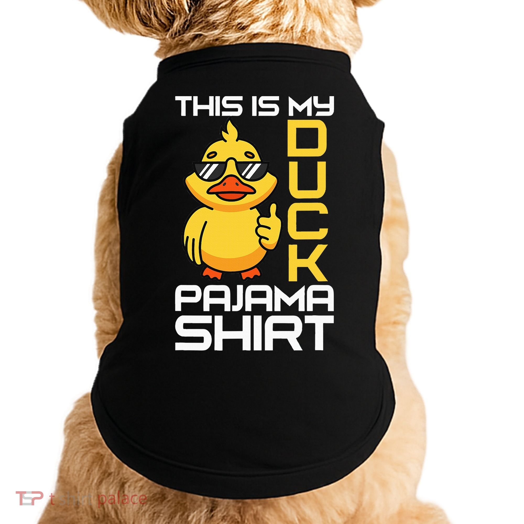 This Is My Duck Pajama Rubber Ducks Slumber Doggie Tank
