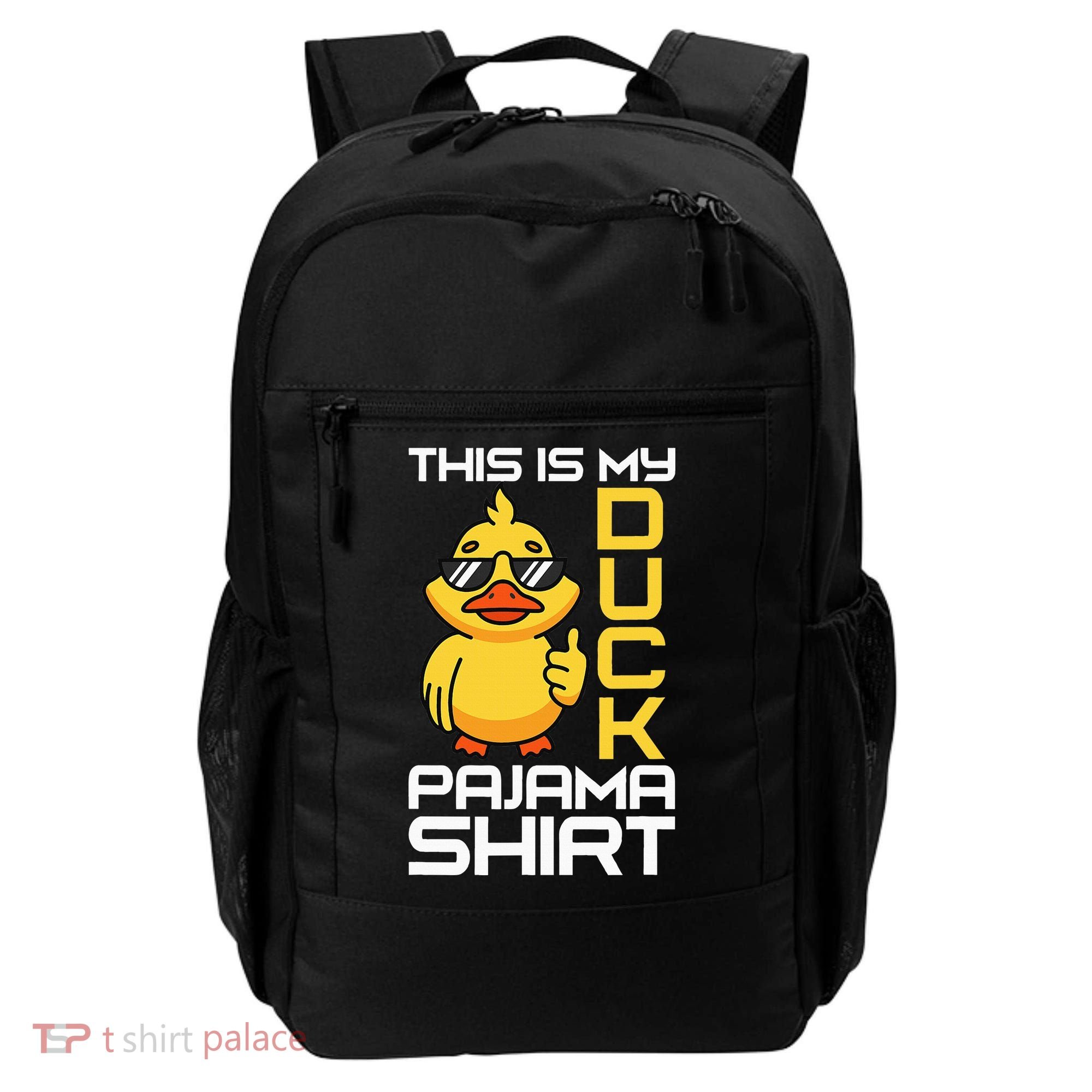 This Is My Duck Pajama Rubber Ducks Slumber Backpack