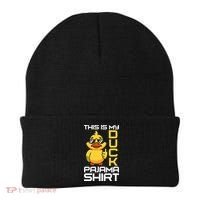 This Is My Duck Pajama Rubber Ducks Slumber Beanie thumb 0