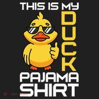 This Is My Duck Pajama Rubber Ducks Slumber Beanie thumb 2