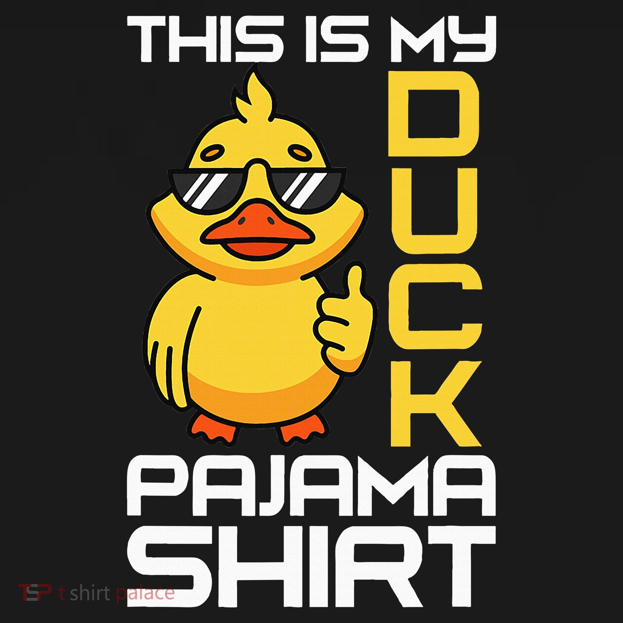 This Is My Duck Pajama Rubber Ducks Slumber Mousepad
