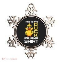 This Is My Duck Pajama Rubber Ducks Slumber Ornament thumb 0