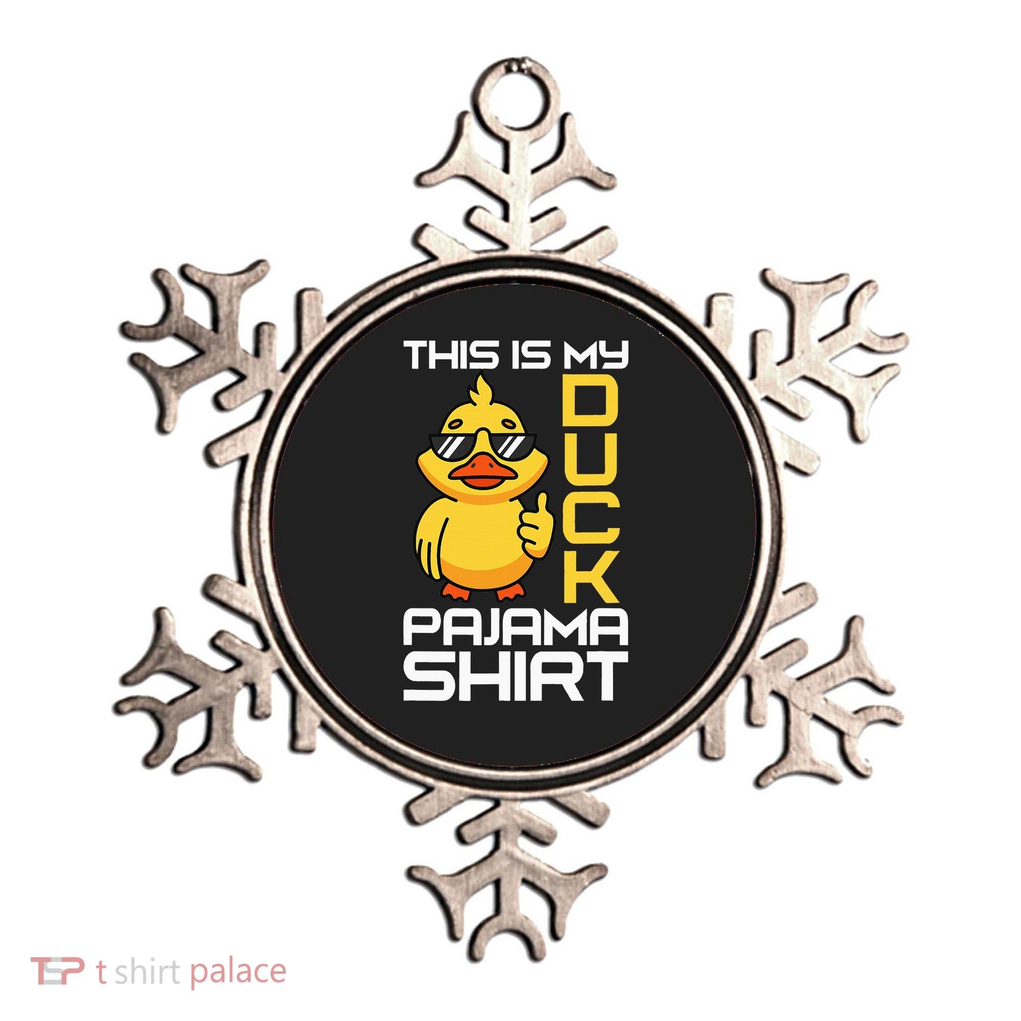 This Is My Duck Pajama Rubber Ducks Slumber Ornament