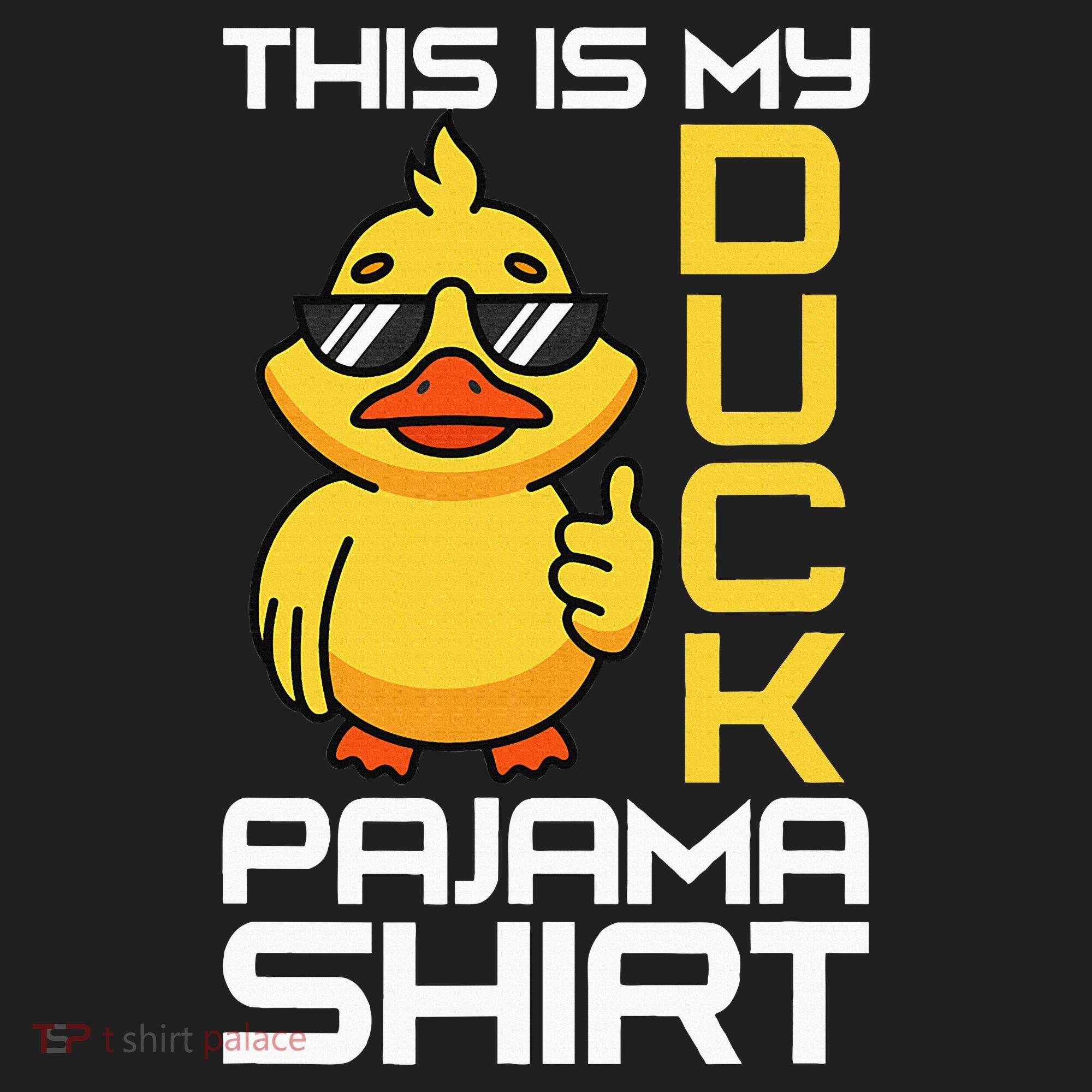 This Is My Duck Pajama Rubber Ducks Slumber Hat