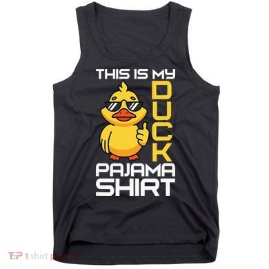 This Is My Duck Pajama Rubber Ducks Slumber Tank Top