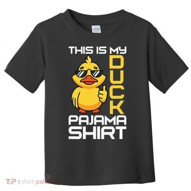 This Is My Duck Pajama Rubber Ducks Slumber Toddler T-Shirt