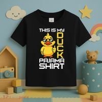 This Is My Duck Pajama Rubber Ducks Slumber Toddler T-Shirt thumb 3