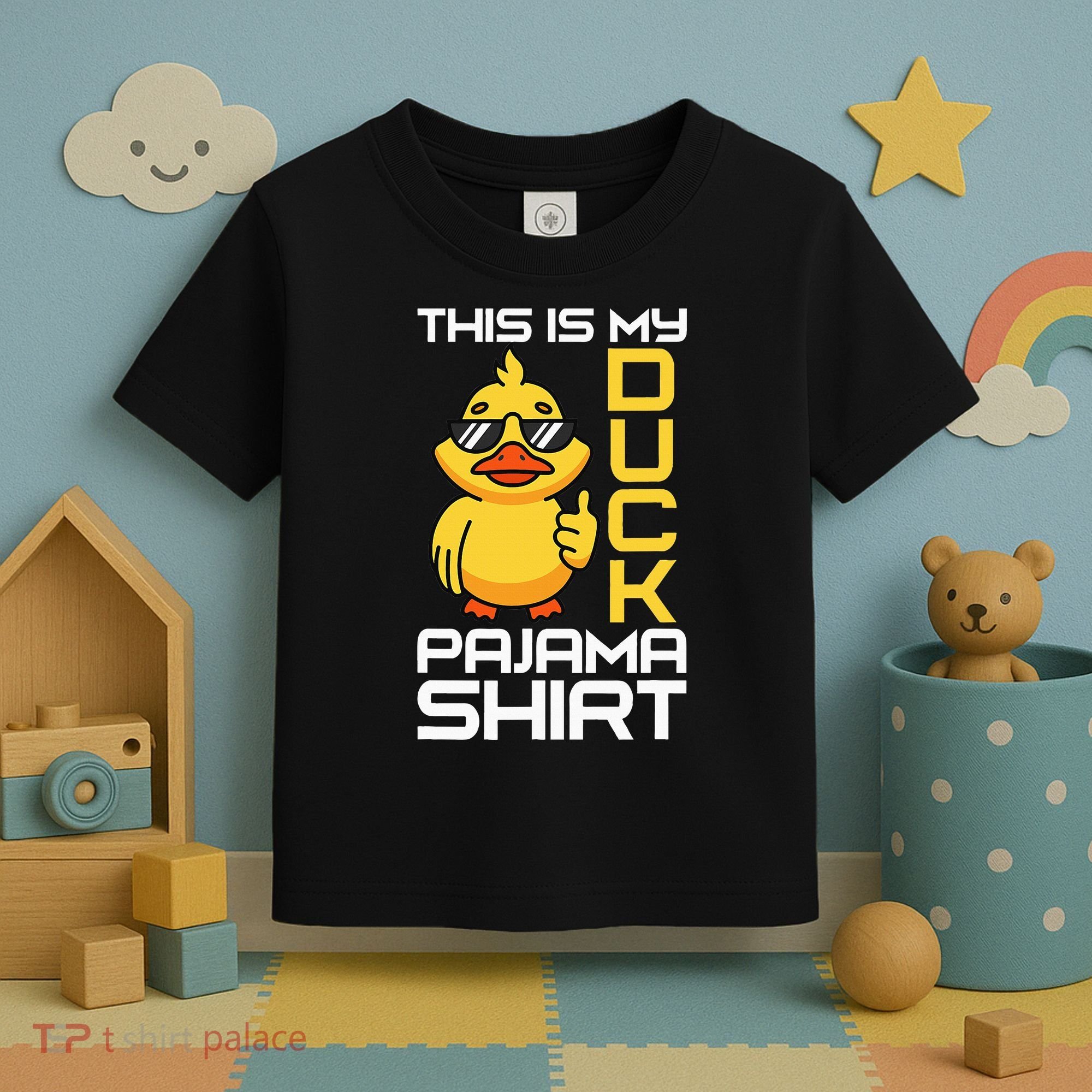 This Is My Duck Pajama Rubber Ducks Slumber Toddler T-Shirt