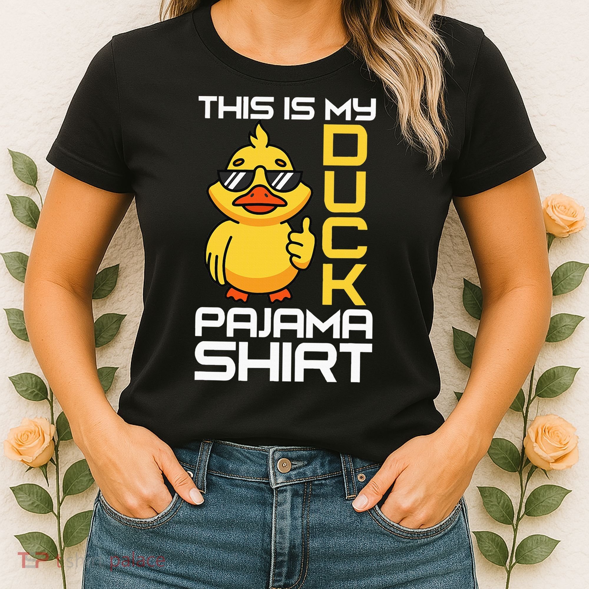 This Is My Duck Pajama Rubber Ducks Slumber Women's T-Shirt