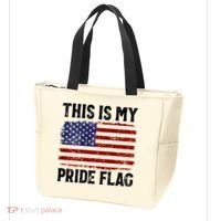 This Is My Pride Flag US Flag, 4th Of July Patriotic Tote Bag thumb 3