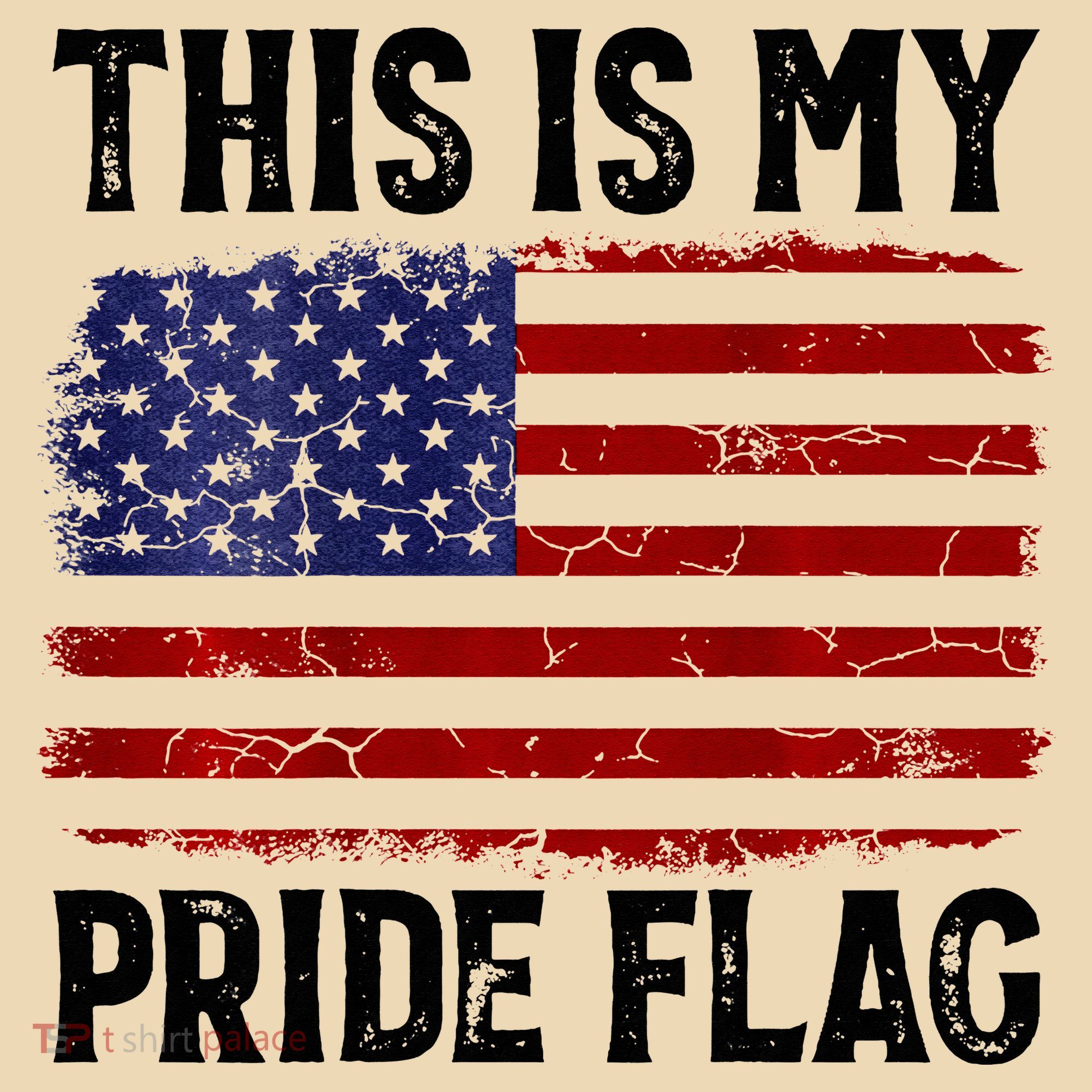 This Is My Pride Flag US Flag, 4th Of July Patriotic Tote Bag