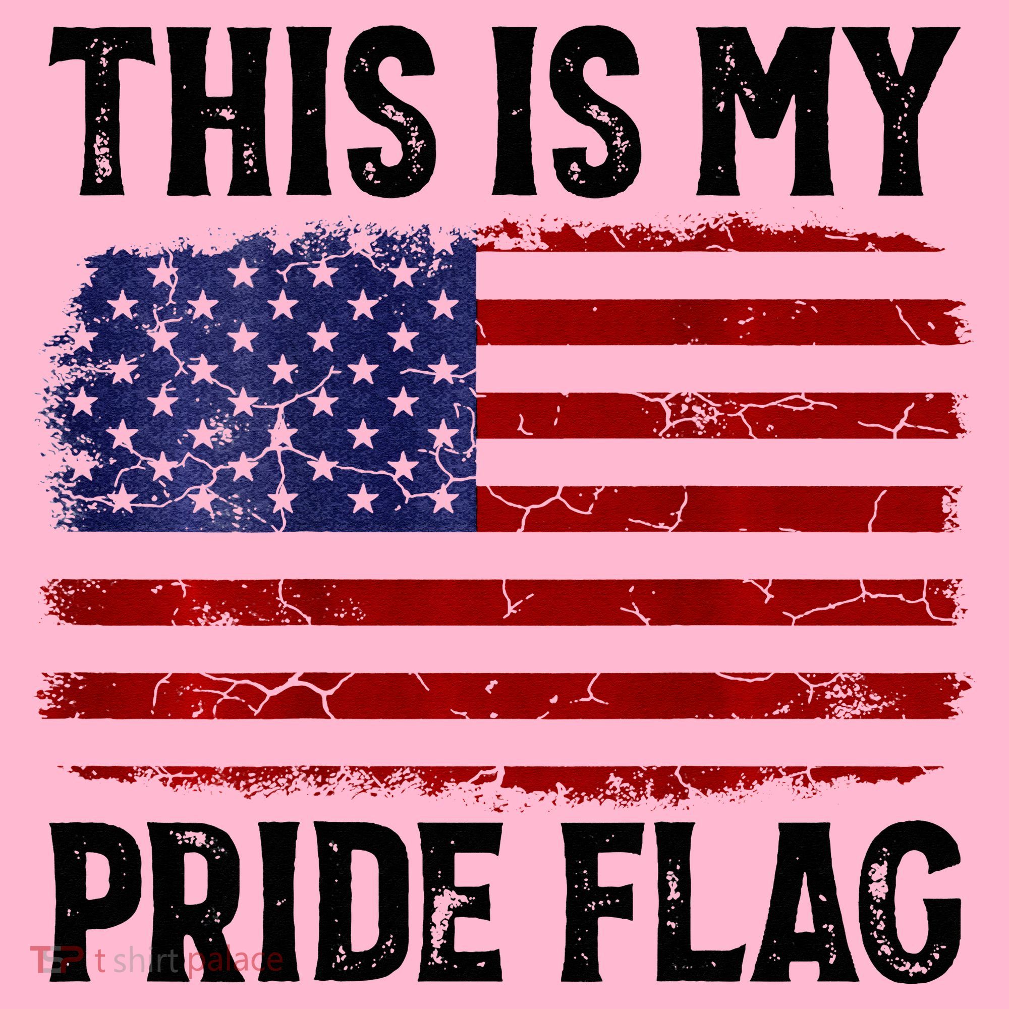 This Is My Pride Flag US Flag, 4th Of July Patriotic Coaster