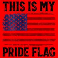 This Is My Pride Flag US Flag, 4th Of July Patriotic Santa Hat thumb 1