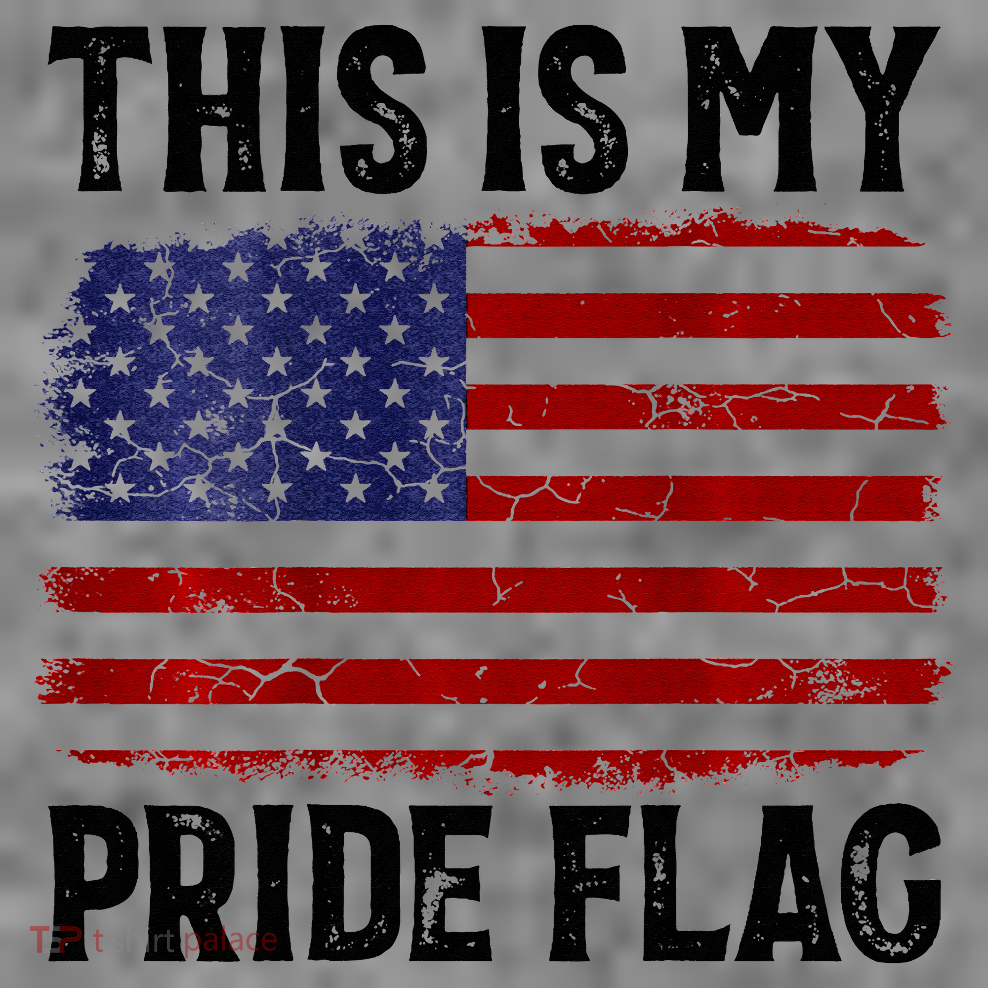 This Is My Pride Flag US Flag, 4th Of July Patriotic Toddler Hoodie