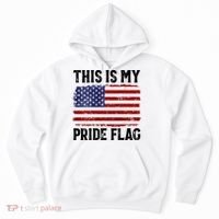 This Is My Pride Flag US Flag, 4th Of July Patriotic Hoodie thumb 0