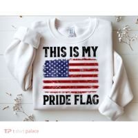 This Is My Pride Flag US Flag, 4th Of July Patriotic Sweatshirt thumb 2