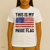 This Is My Pride Flag US Flag, 4th Of July Patriotic T-Shirt thumb 4