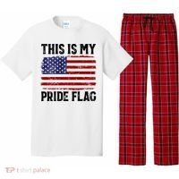 This Is My Pride Flag US Flag, 4th Of July Patriotic Pajama Set thumb 0