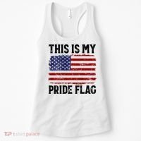 This Is My Pride Flag US Flag, 4th Of July Patriotic Women's Tank Top thumb 0