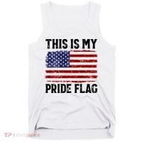 This Is My Pride Flag US Flag, 4th Of July Patriotic Tank Top thumb 0