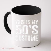 This Is My 50s Costume 1950s Halloween Costume Coffee Mug thumb 0