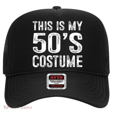 This Is My 50s Costume 1950s Halloween Costume Hat