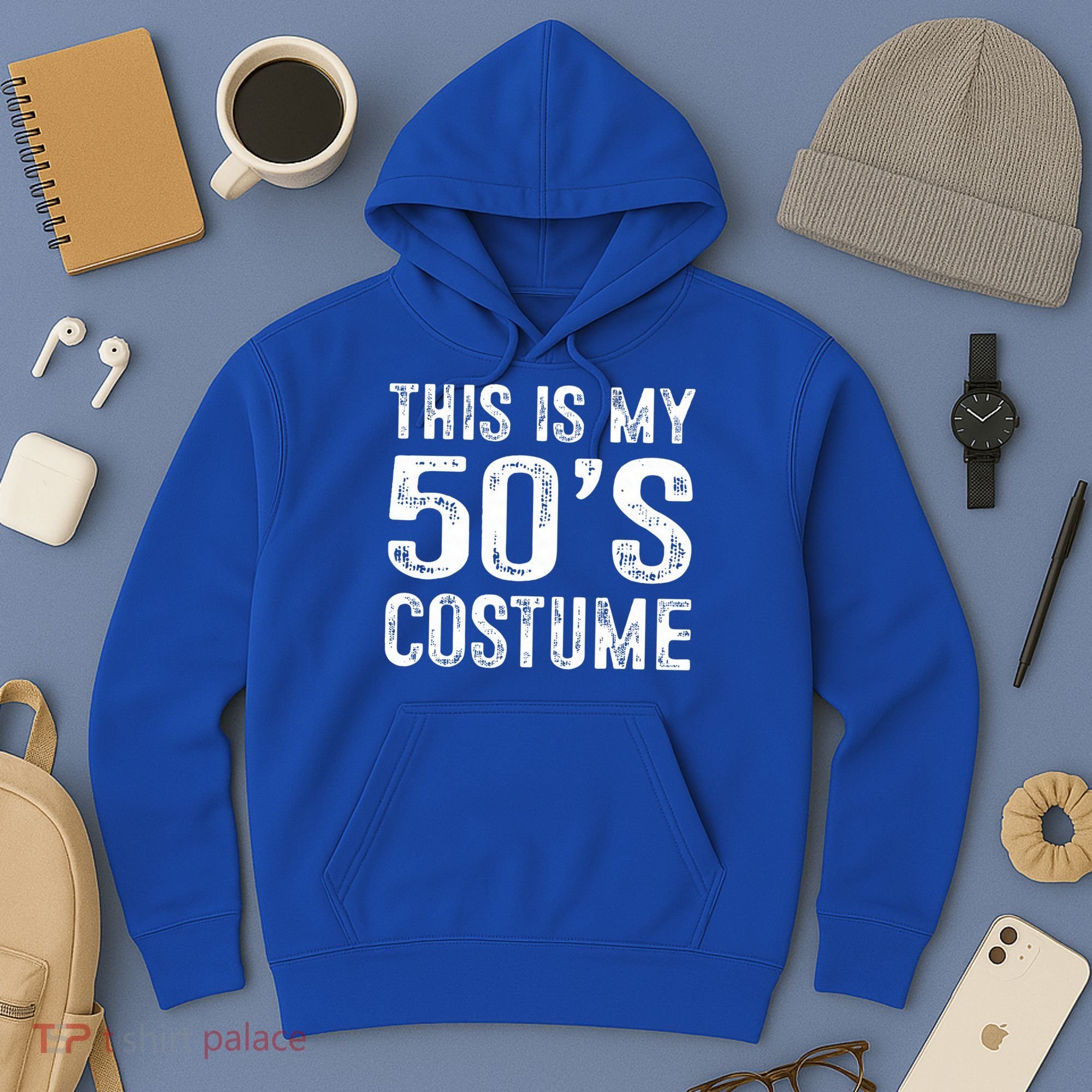 This Is My 50s Costume 1950s Halloween Costume Hoodie