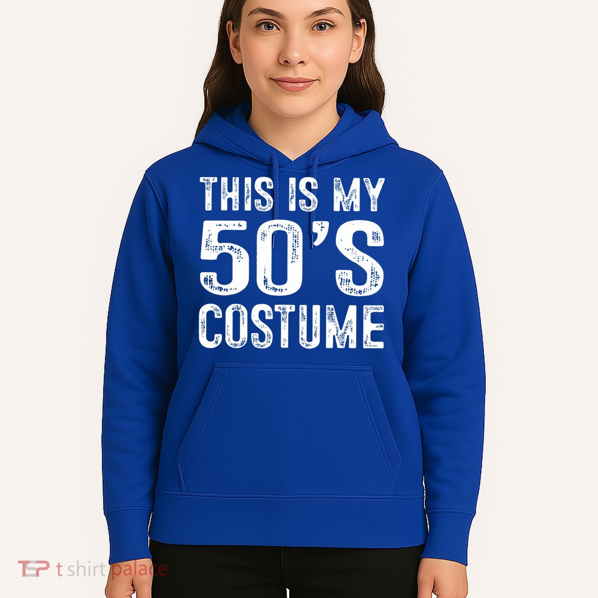 This Is My 50s Costume 1950s Halloween Costume Hoodie