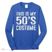 This Is My 50s Costume 1950s Halloween Costume Long Sleeve Shirt thumb 0