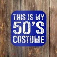 This Is My 50s Costume 1950s Halloween Costume Coaster thumb 0
