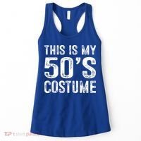 This Is My 50s Costume 1950s Halloween Costume Women's Tank Top thumb 0