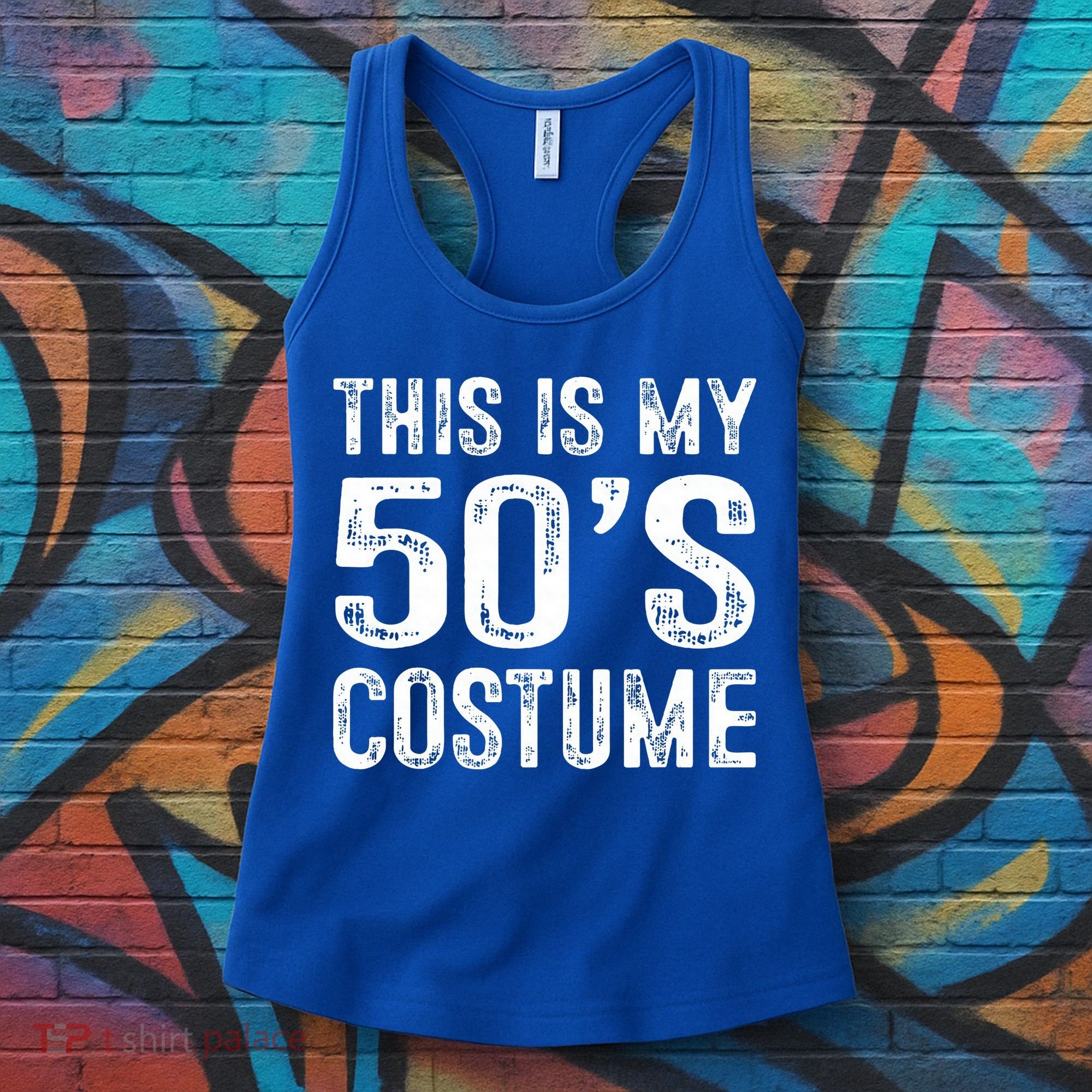 This Is My 50s Costume 1950s Halloween Costume Women's Tank Top