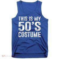 This Is My 50s Costume 1950s Halloween Costume Tank Top thumb 0