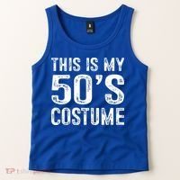 This Is My 50s Costume 1950s Halloween Costume Tank Top thumb 2