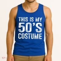 This Is My 50s Costume 1950s Halloween Costume Tank Top thumb 3