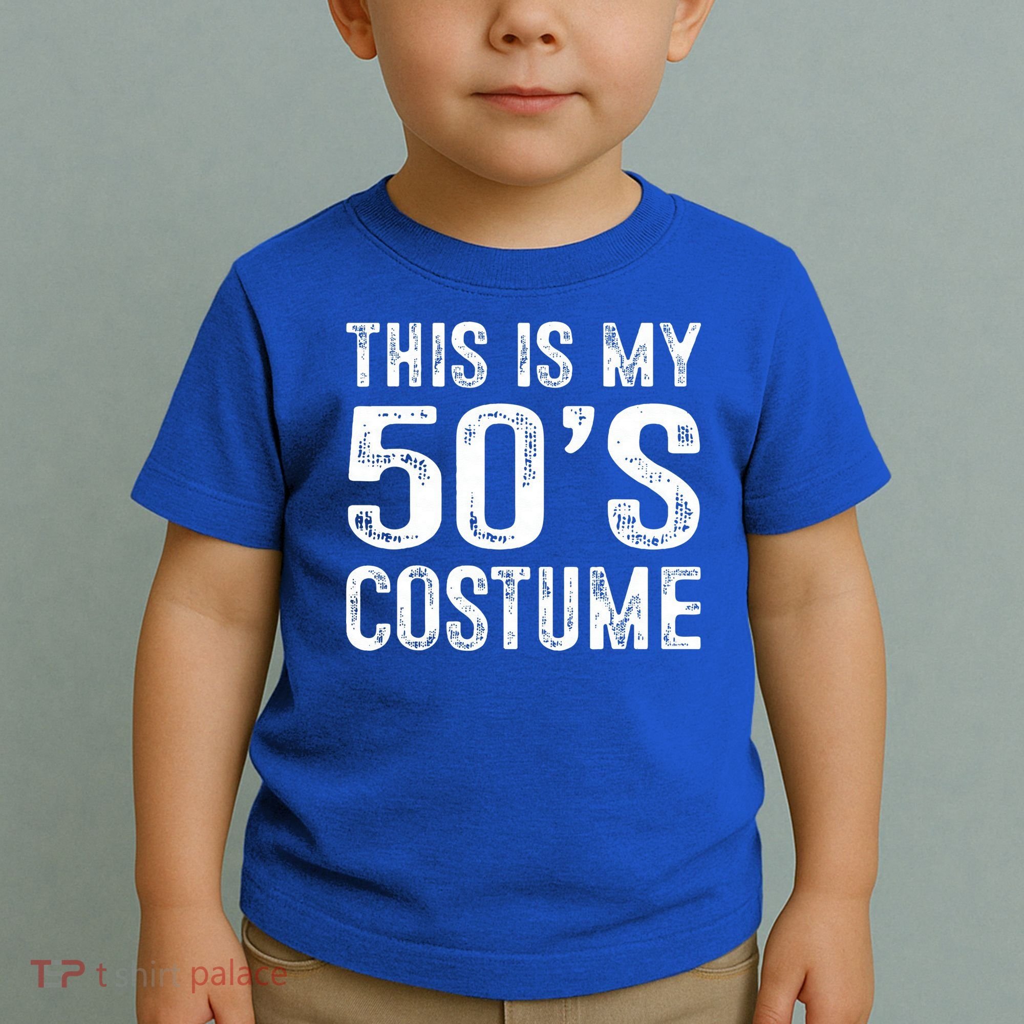 This Is My 50s Costume 1950s Halloween Costume Toddler T-Shirt