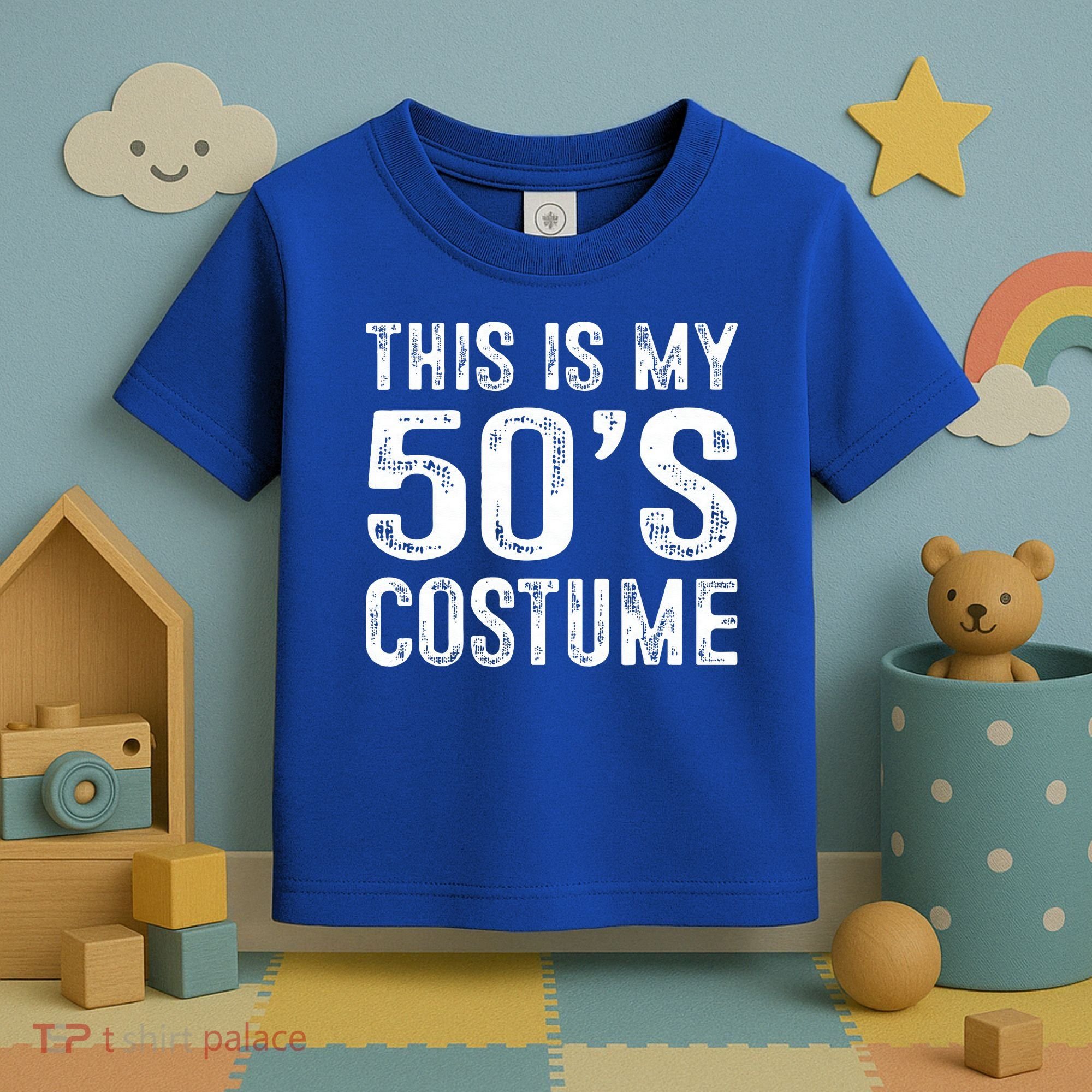 This Is My 50s Costume 1950s Halloween Costume Toddler T-Shirt