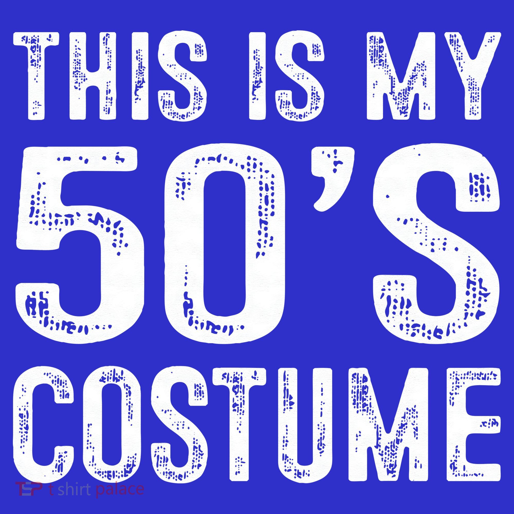This Is My 50s Costume 1950s Halloween Costume Visor