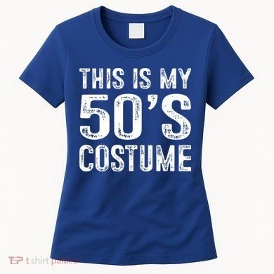 This Is My 50s Costume 1950s Halloween Costume Women's T-Shirt