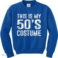 This Is My 50s Costume 1950s Halloween Costume Kids Sweatshirt thumb 0