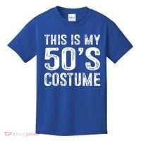 This Is My 50s Costume 1950s Halloween Costume Kids T-Shirt thumb 0
