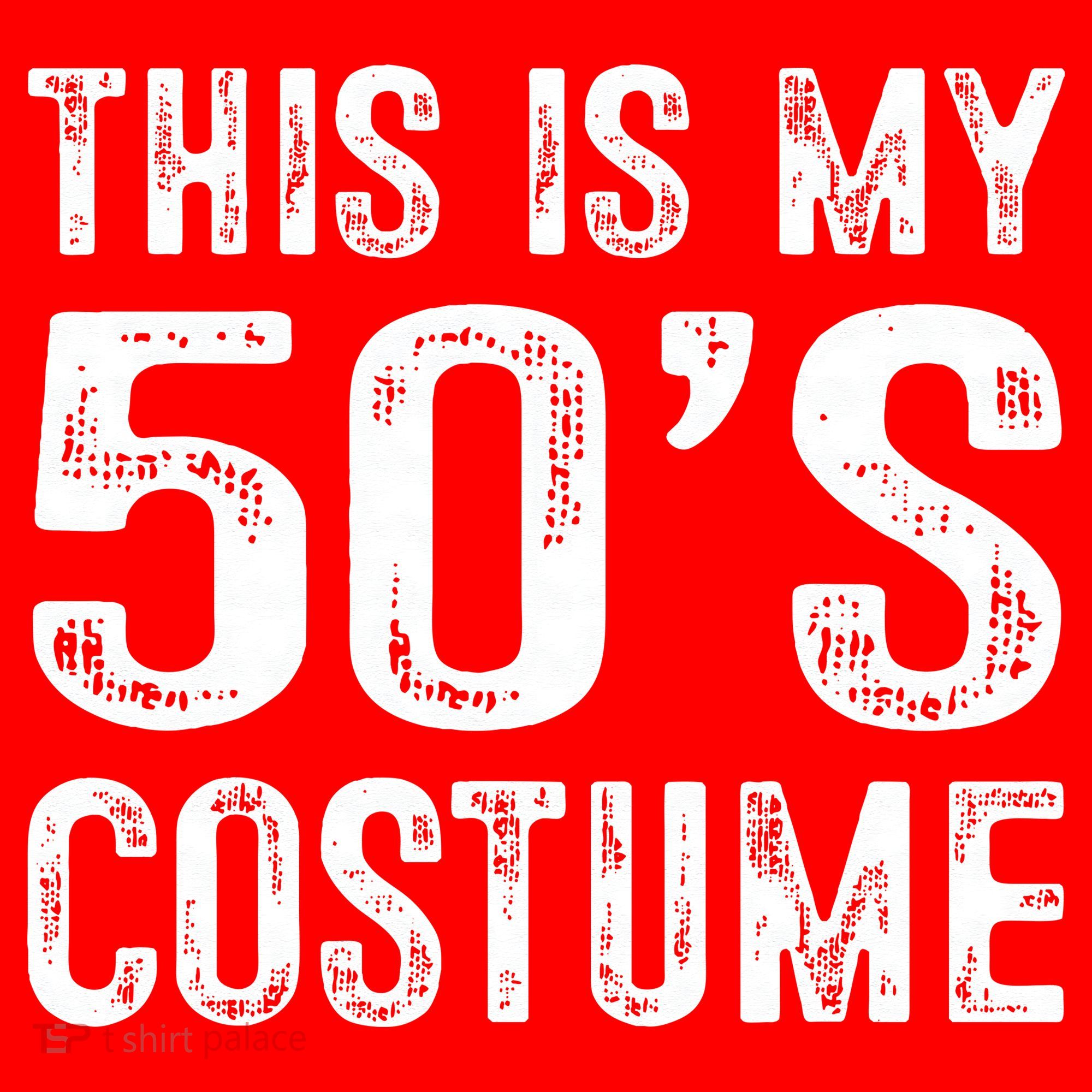 This Is My 50s Costume 1950s Halloween Costume Santa Hat
