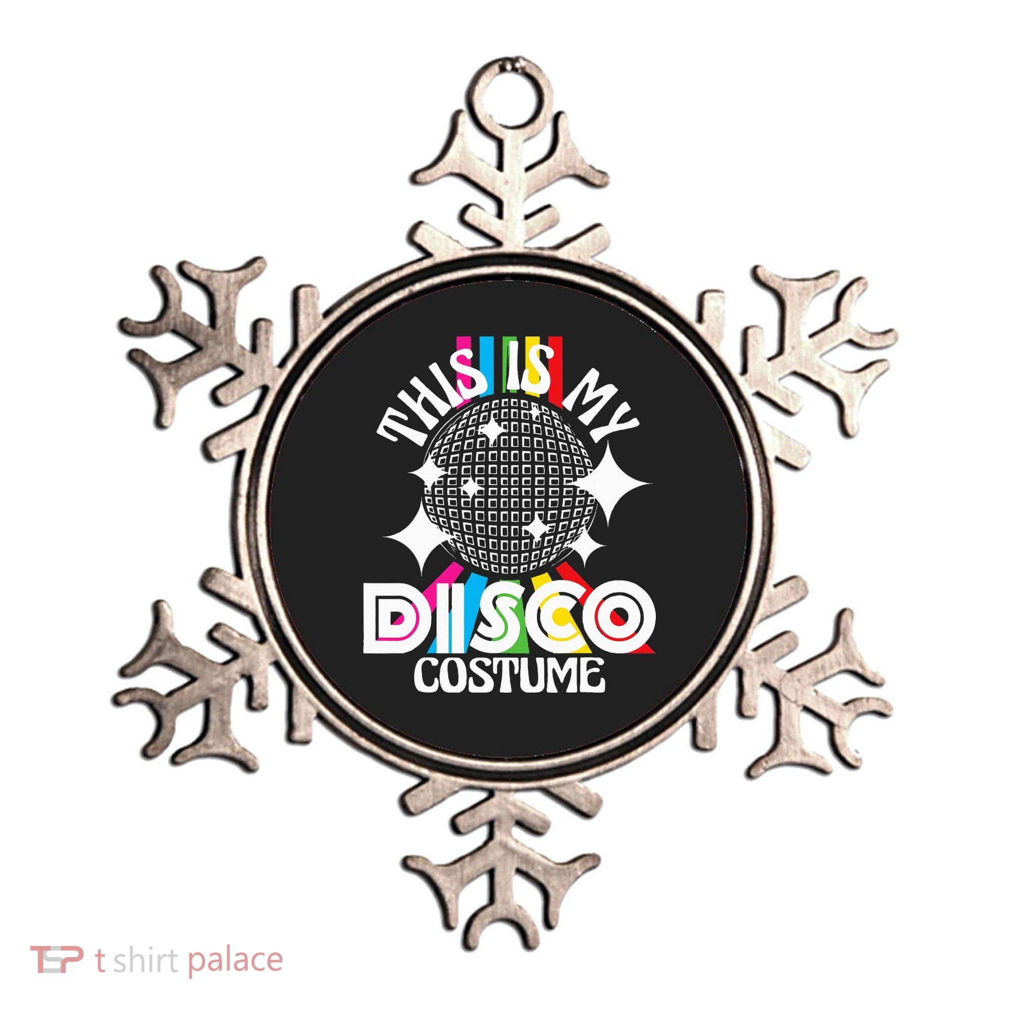 This Is My Disco Costume 1970s Funky Party Ornament