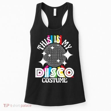 This Is My Disco Costume 1970s Funky Party Women's Tank Top