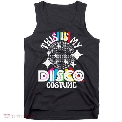 This Is My Disco Costume 1970s Funky Party Tank Top