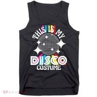 This Is My Disco Costume 1970s Funky Party Tank Top thumb 0