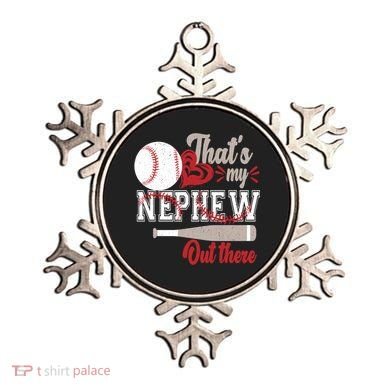 That Is My Nephew Out There Baseball Ornament