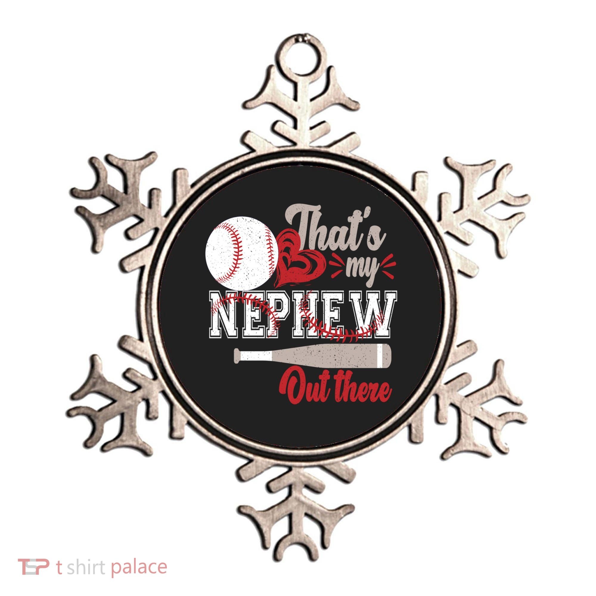 That Is My Nephew Out There Baseball Ornament